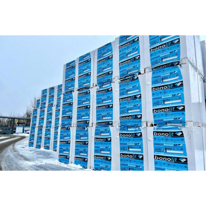 Газобетон Bonolit D500 600х300х200 мм фото 2