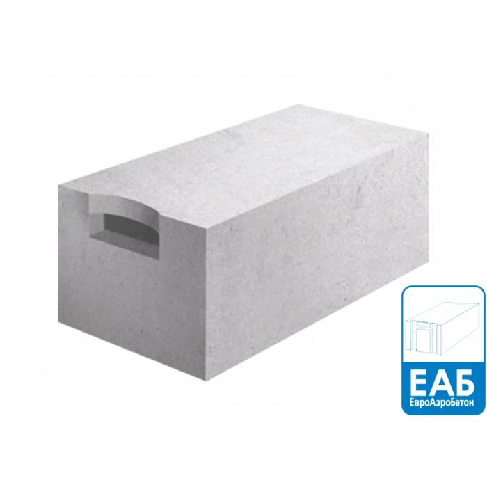 Газобетон ЕАБ D500 100х250х625 мм