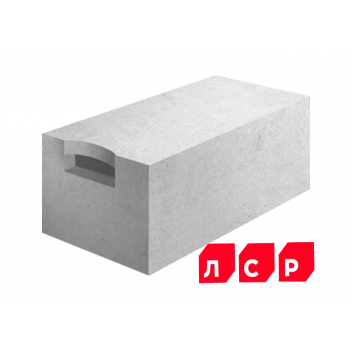 Газобетон ЛСР Кикерино D500 100х250х625 мм