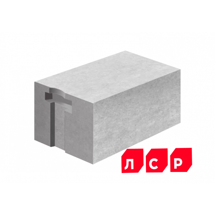 Газобетон ЛСР Сертолово D400 250х250х625 мм