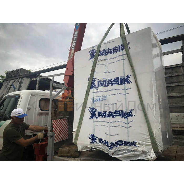 Газобетон Masix D600 625x250x250 фото 6