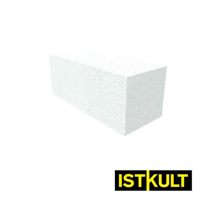 Газобетонный блок ISTKULT D500 B3,5 625x250x75
