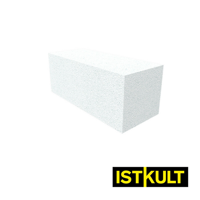 Газобетонный блок ISTKULT D500 B3,5 625x250x100