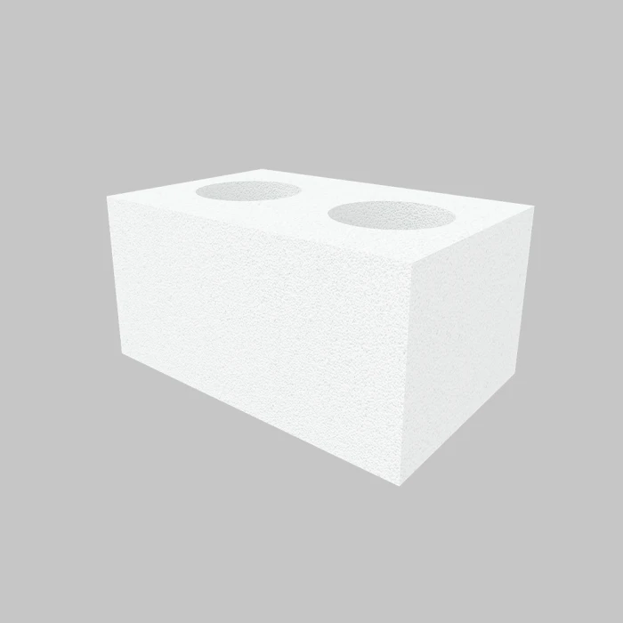 Газобетонный O-блок ISTKULT 250 мм 2Ø 160 мм