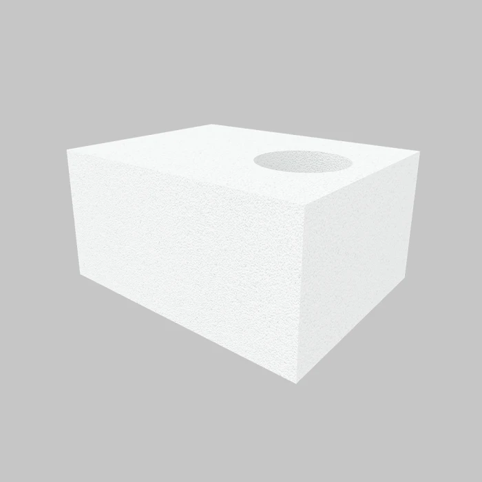 Газобетонный O-блок ISTKULT 300 мм 1Ø 160 мм