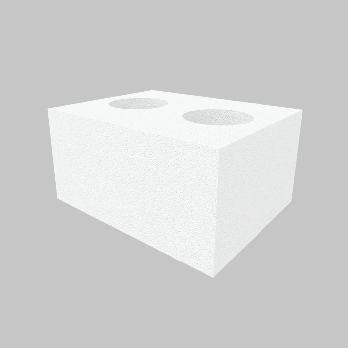 Газобетонный O-блок ISTKULT 300 мм 2Ø 160 мм