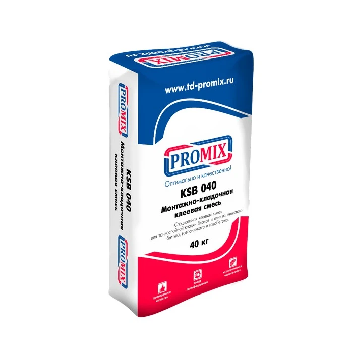 Клеевая смесь Promix KSB 040, 40 кг