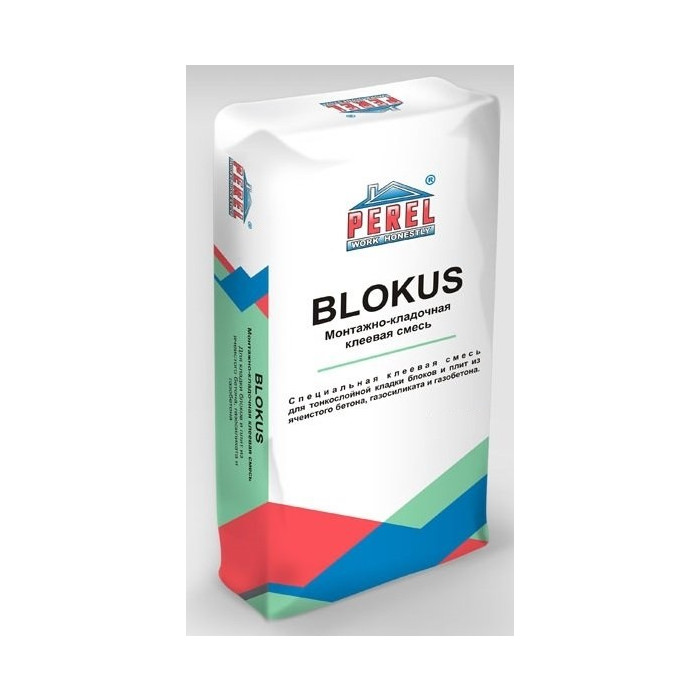 Клей монтажный Perel Blokus 0332 (белый) 25 кг