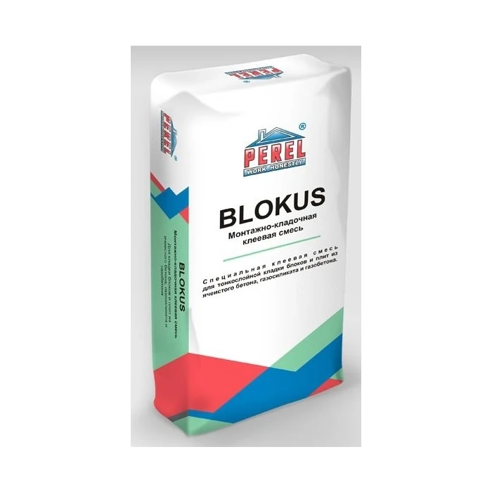 Клей монтажный Perel Blokus 0332 (белый) 25 кг