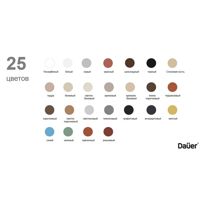 Цветная кладочная смесь армированная DAUER BRICK.COLOR 250 серый, 50 кг фото 3