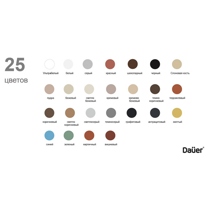 Цветная кладочная смесь армированная DAUER BRICK.COLOR 251 серый, 50 кг фото 5