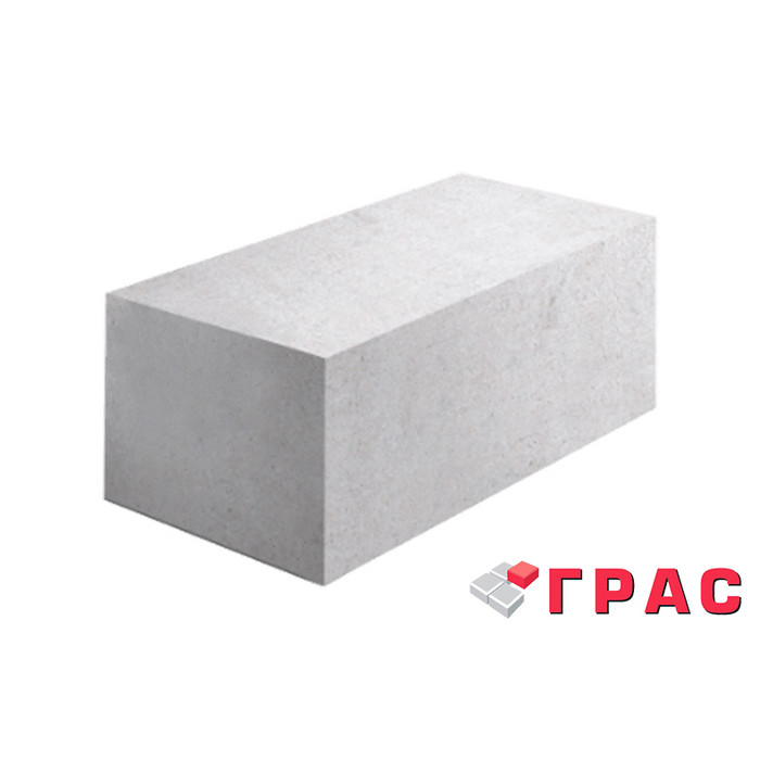 Газоблок стеновой ДСК ГРАС D400 600х300х200 B2.5